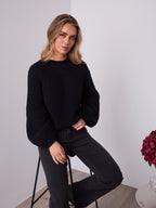 ANDREA KNIT - BLACK