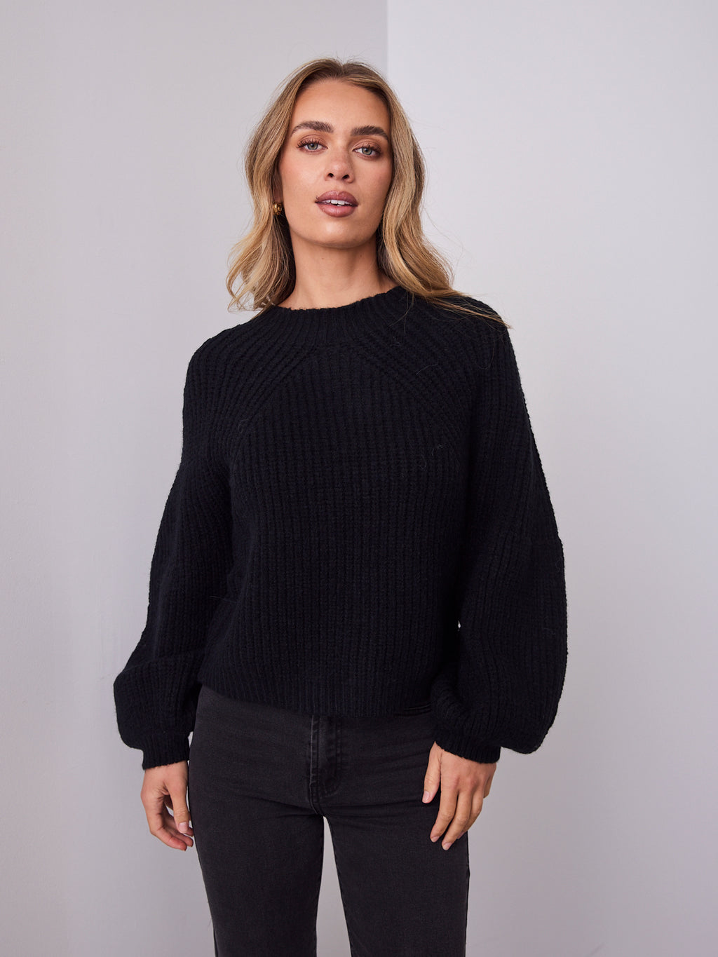 ANDREA KNIT - BLACK