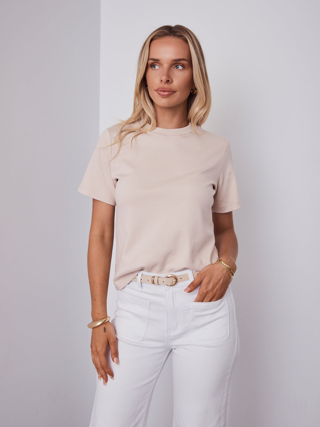 LENNON TEE - SAND