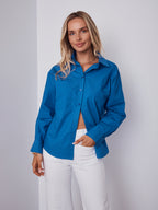 BLANCO SHIRT - COBOLT BLUE