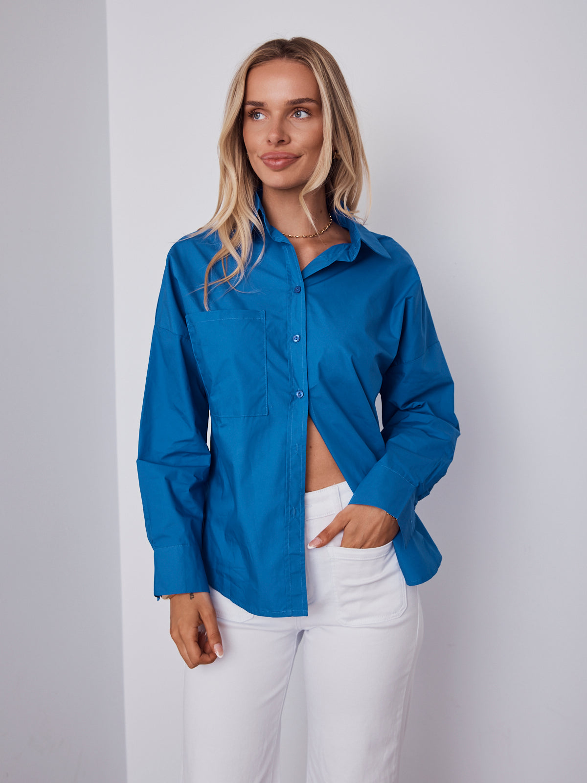 BLANCO SHIRT - COBOLT BLUE