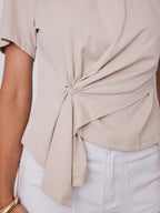 VALENTINA TEE - BEIGE
