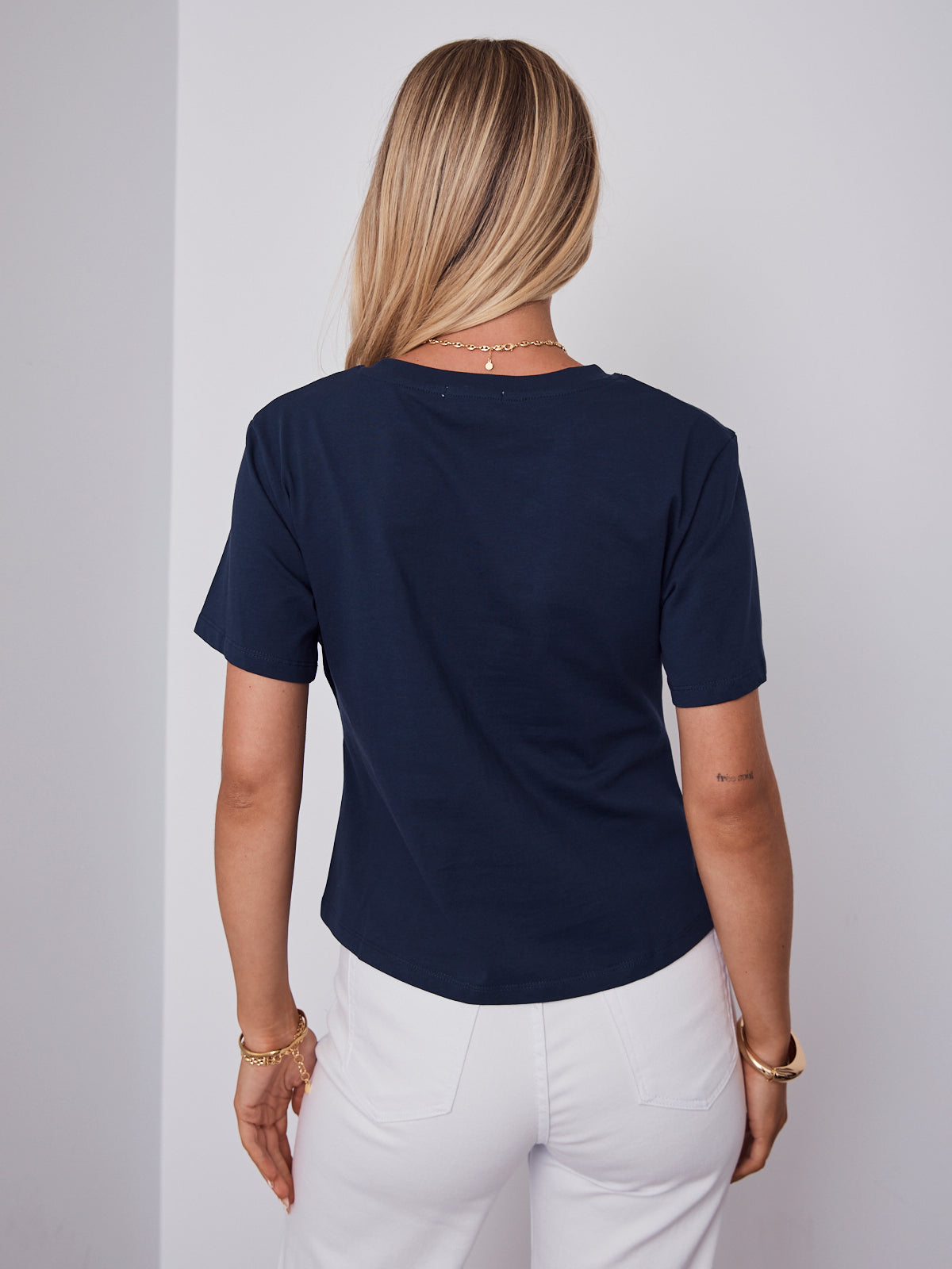 VALENTINA TEE - NAVY