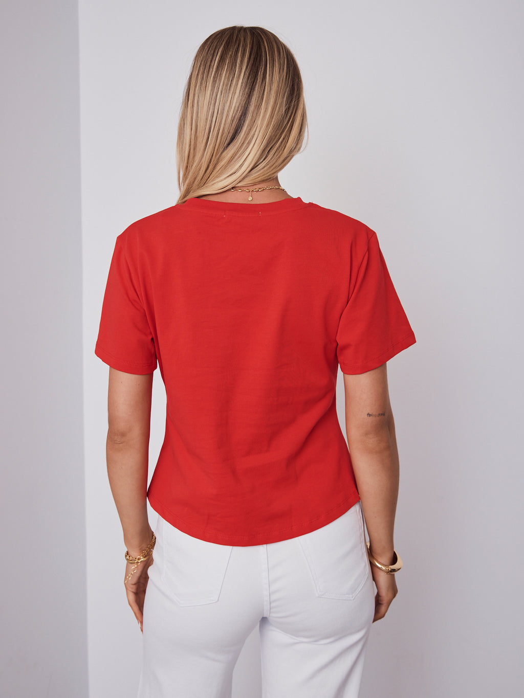 VALENTINA TEE - RED