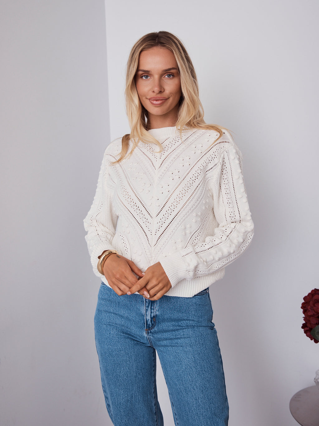 PIETRA KNIT - WHITE