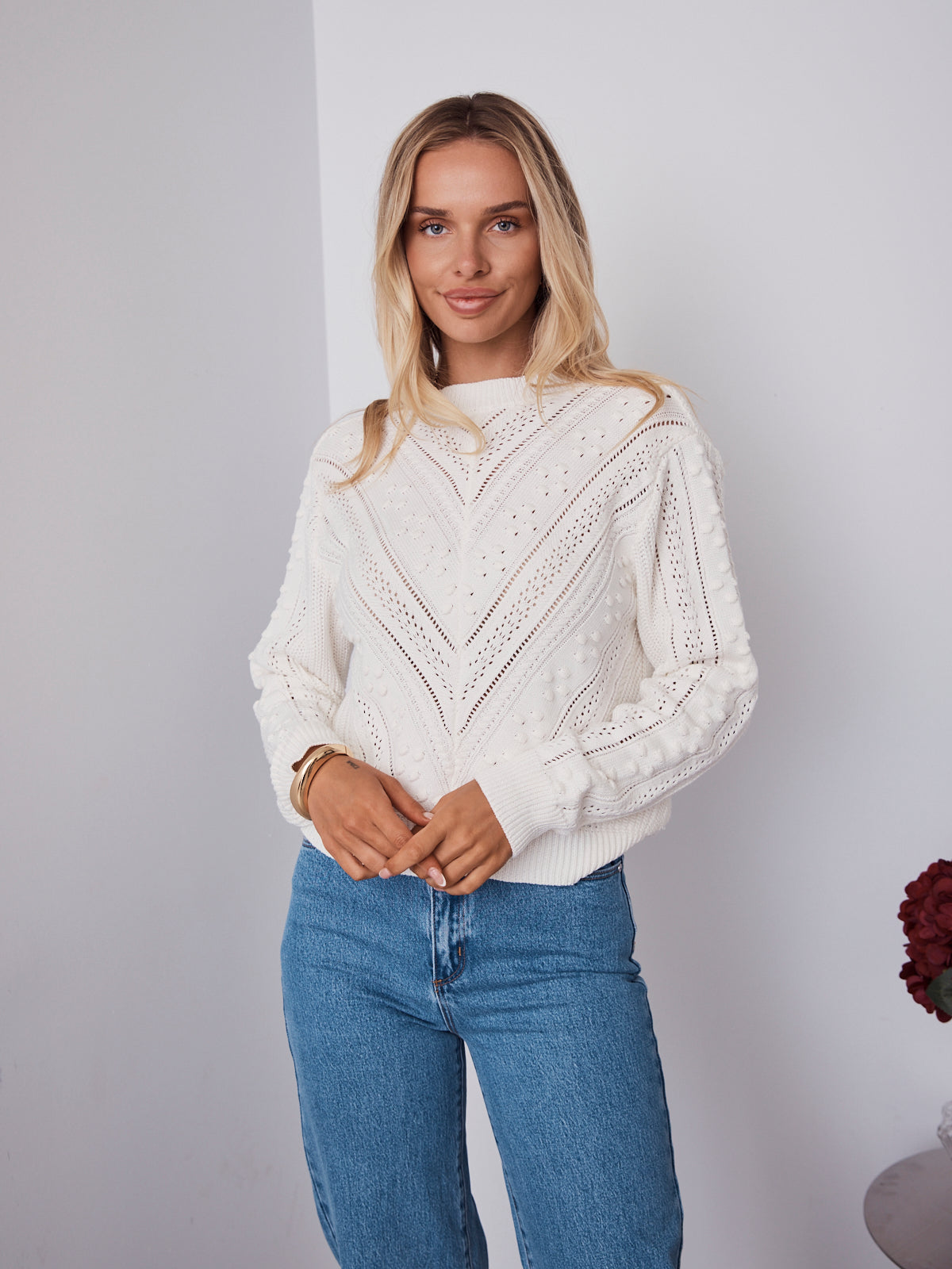 PIETRA KNIT - WHITE