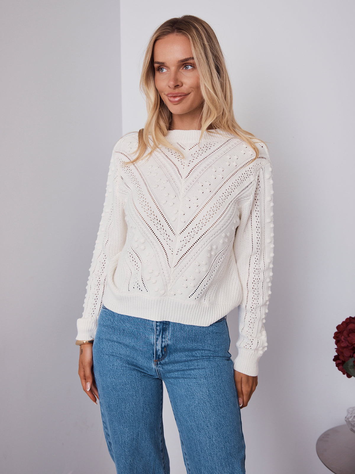 PIETRA KNIT - WHITE