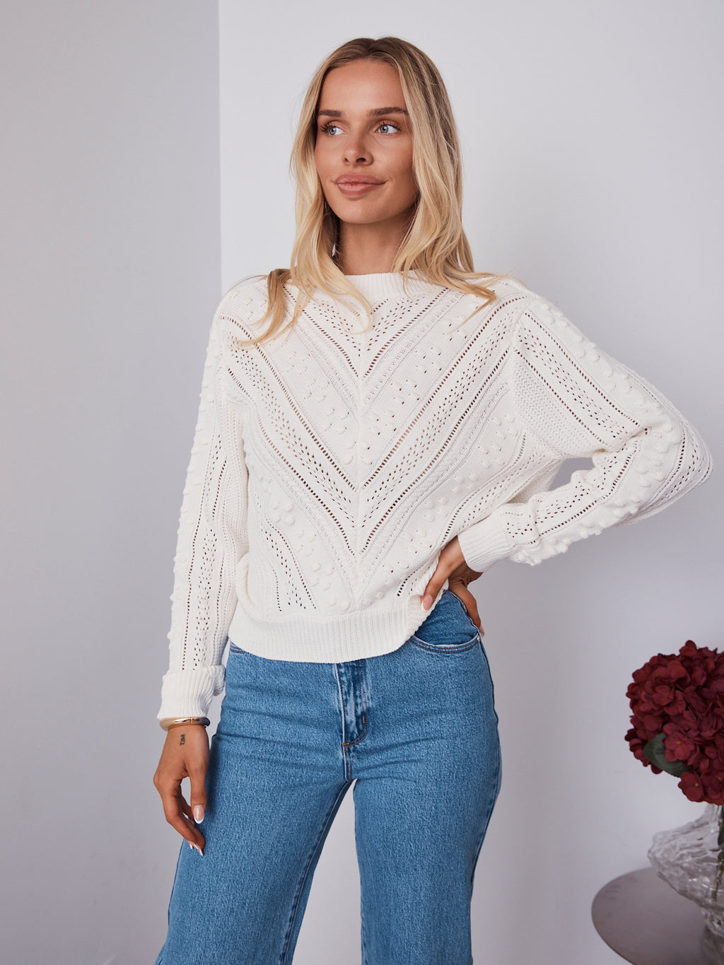 PIETRA KNIT - WHITE