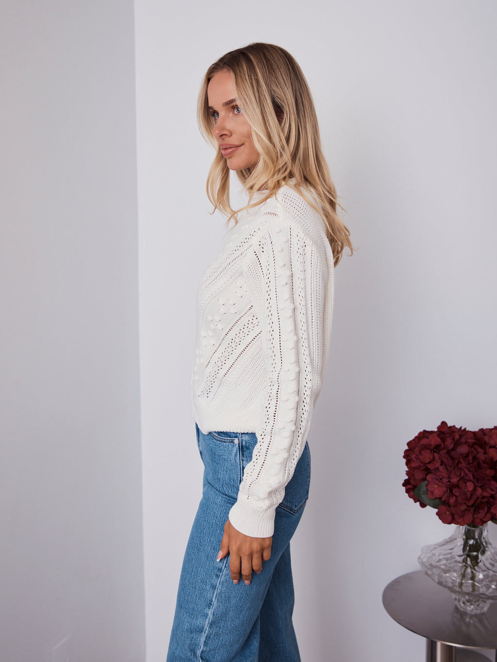 PIETRA KNIT - WHITE