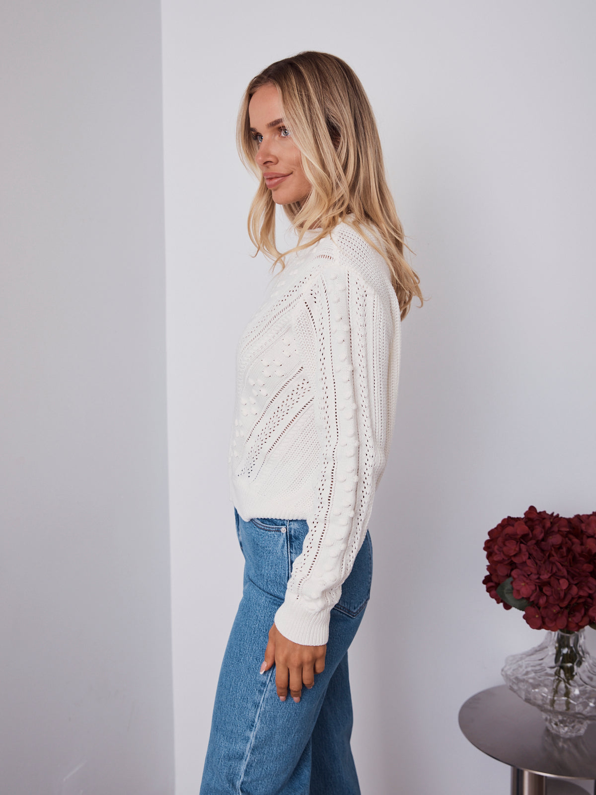 PIETRA KNIT - WHITE