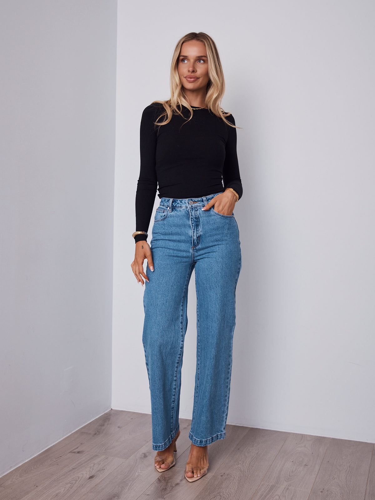 KAYLA TOP - BLACK