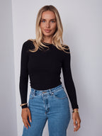 KAYLA TOP - BLACK