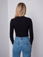 KAYLA TOP - BLACK