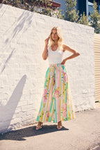 MIYAH WIDE LEG PANT - MULTI