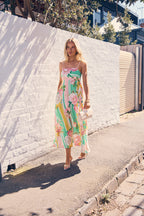MIYAH MAXI DRESS - MULTI