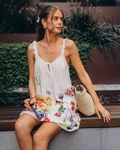 SHILOH DRESS - WHITE