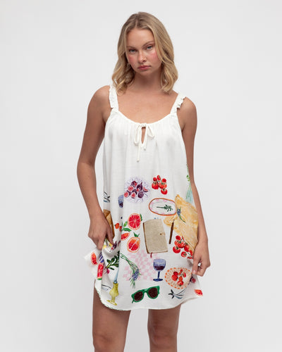 SHILOH DRESS - WHITE