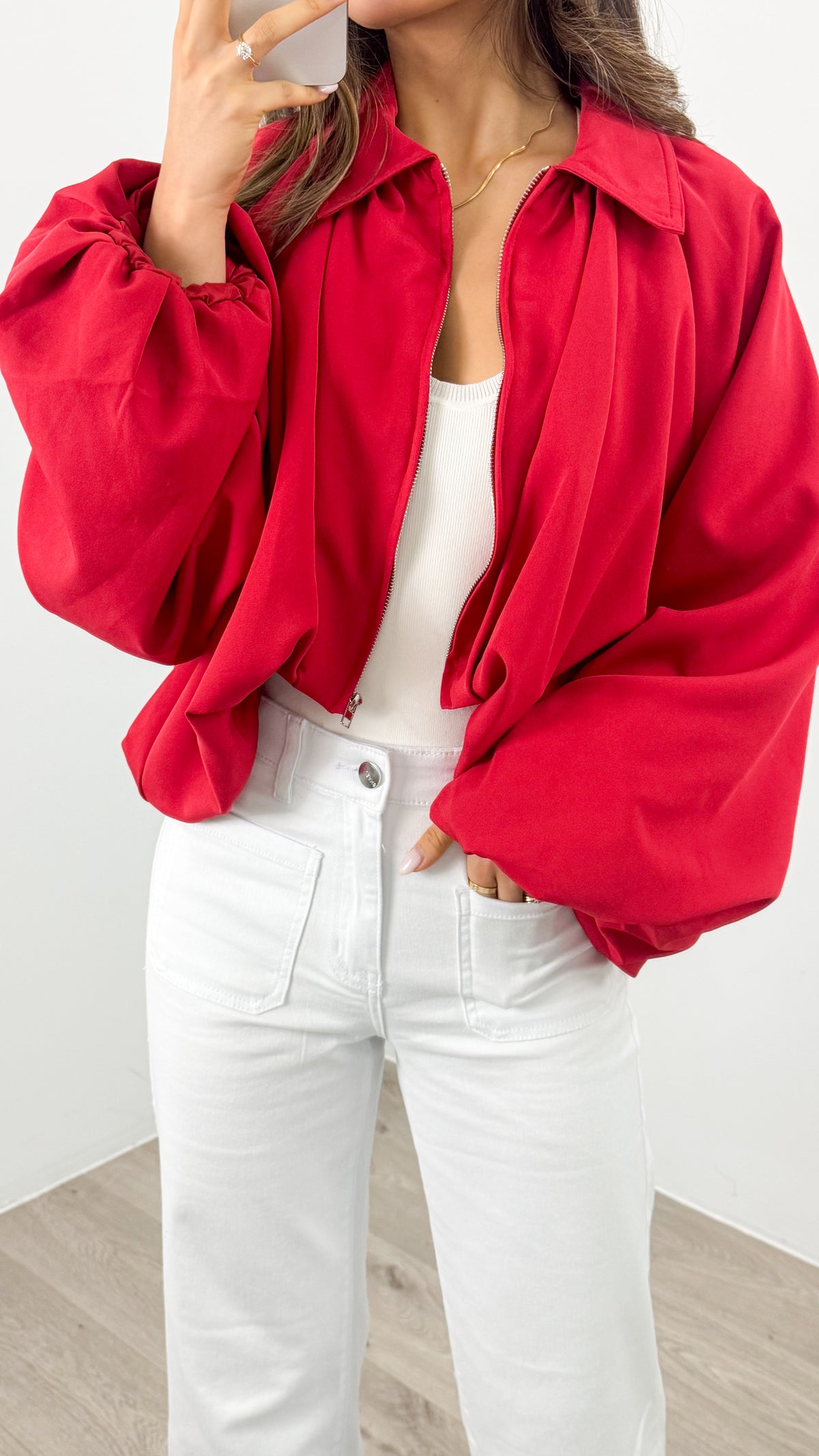 FRANCA JACKET - RED
