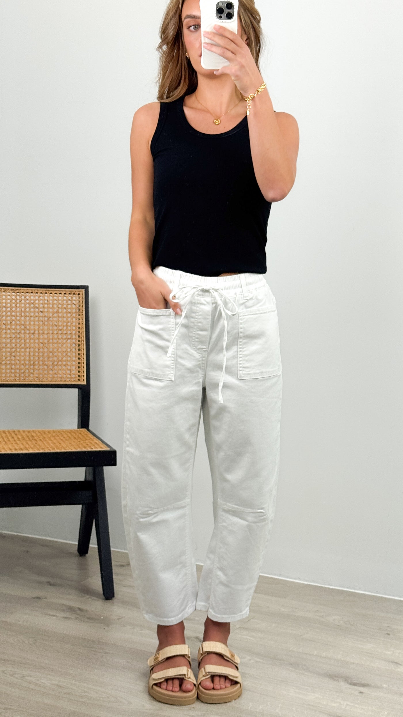 JASON JOGGERS - WHITE