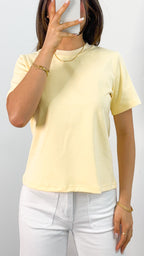 LENNON TEE - BUTTER YELLOW