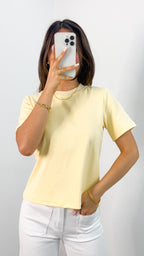 LENNON TEE - BUTTER YELLOW