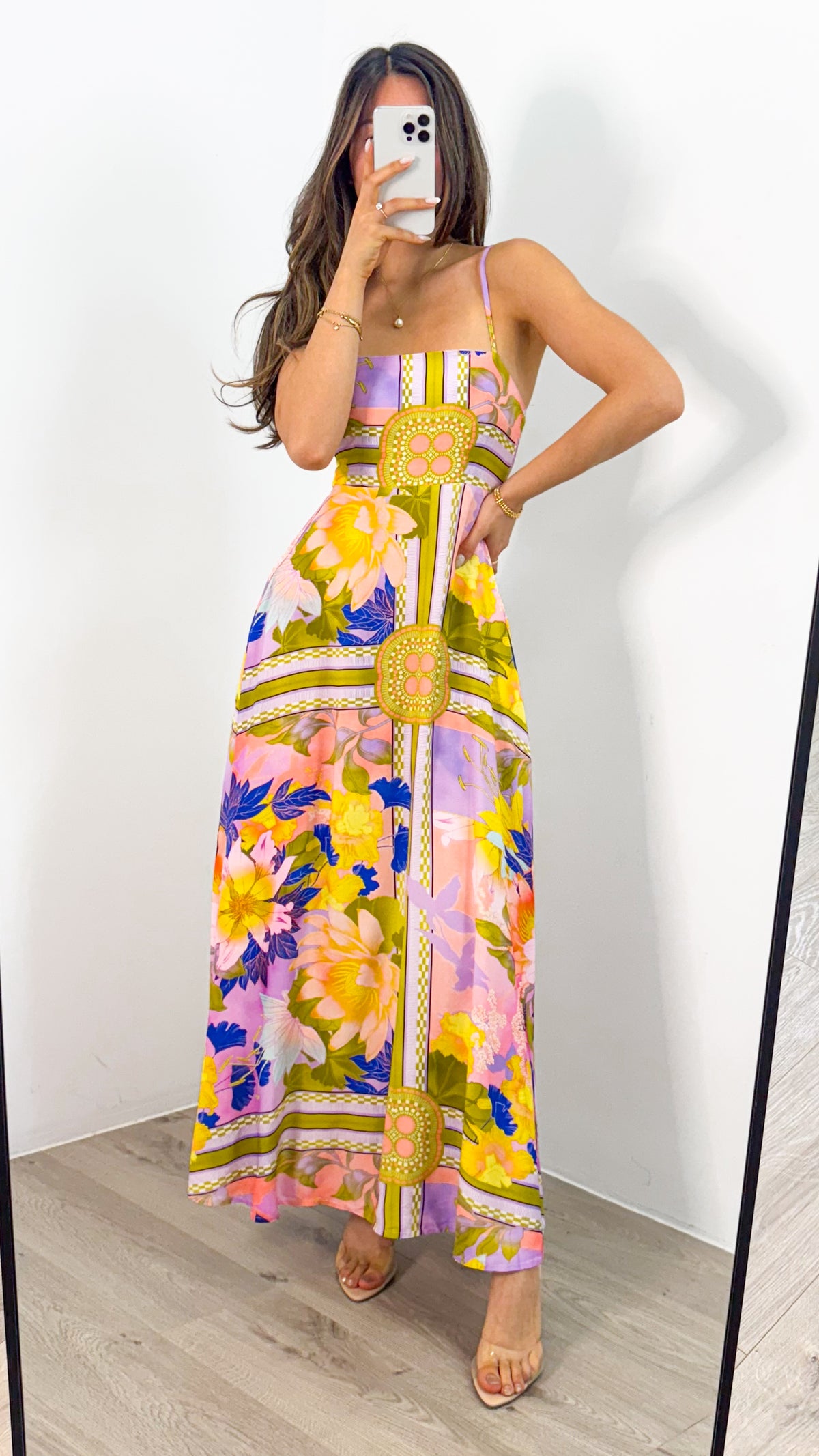 FIORE MAXI DRESS - MULTI