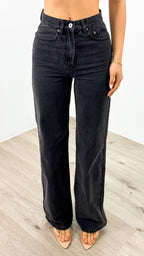STELLA JEAN - WASHED BLACK