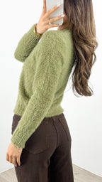 DOMINIQUE KNIT - MOSS GREEN