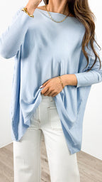 TESSA KNIT - LIGHT BLUE
