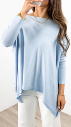 TESSA KNIT - LIGHT BLUE