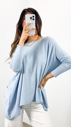TESSA KNIT - LIGHT BLUE
