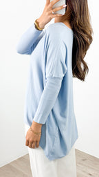 TESSA KNIT - LIGHT BLUE