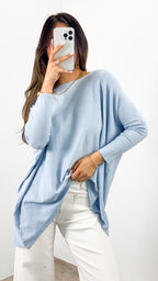 TESSA KNIT - LIGHT BLUE