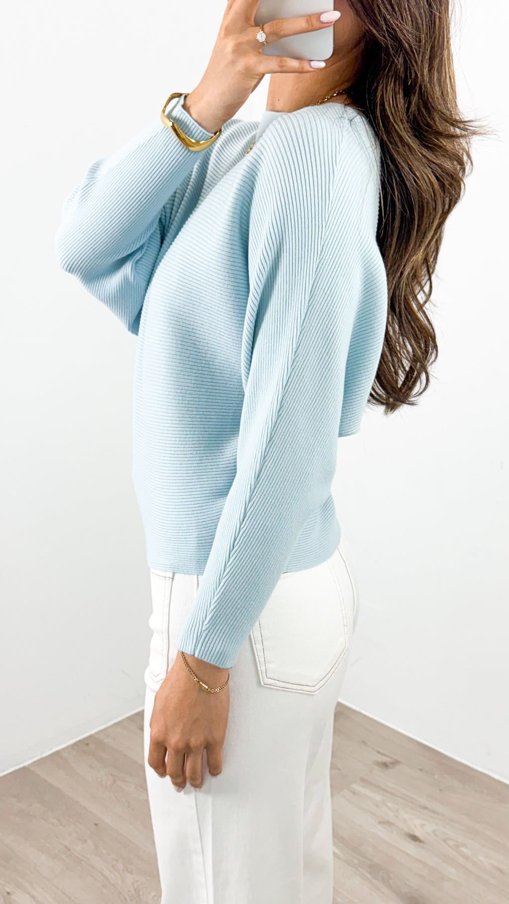 MONA KNIT - ICE BLUE