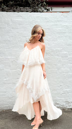 CHLOE DRESS - CREAM