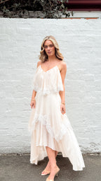 CHLOE DRESS - CREAM