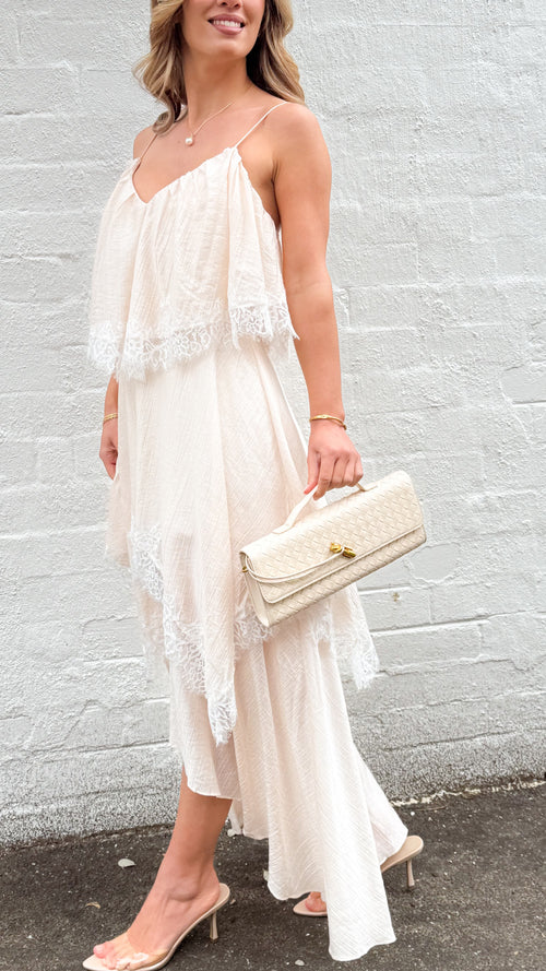 CHLOE DRESS - CREAM