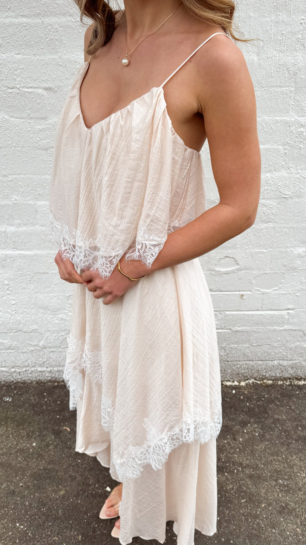 CHLOE DRESS - CREAM