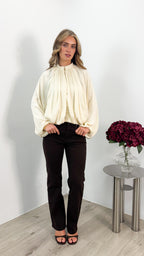 MILAN BOMBER JACKET - IVORY