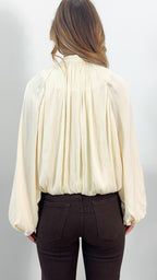 MILAN BOMBER JACKET - IVORY