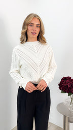 PIETRA KNIT - WHITE