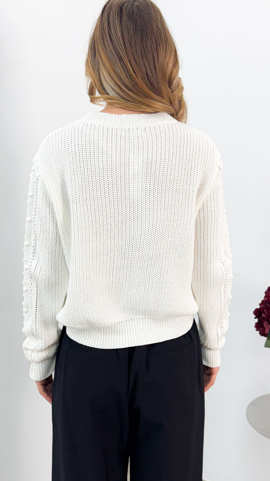 PIETRA KNIT - WHITE