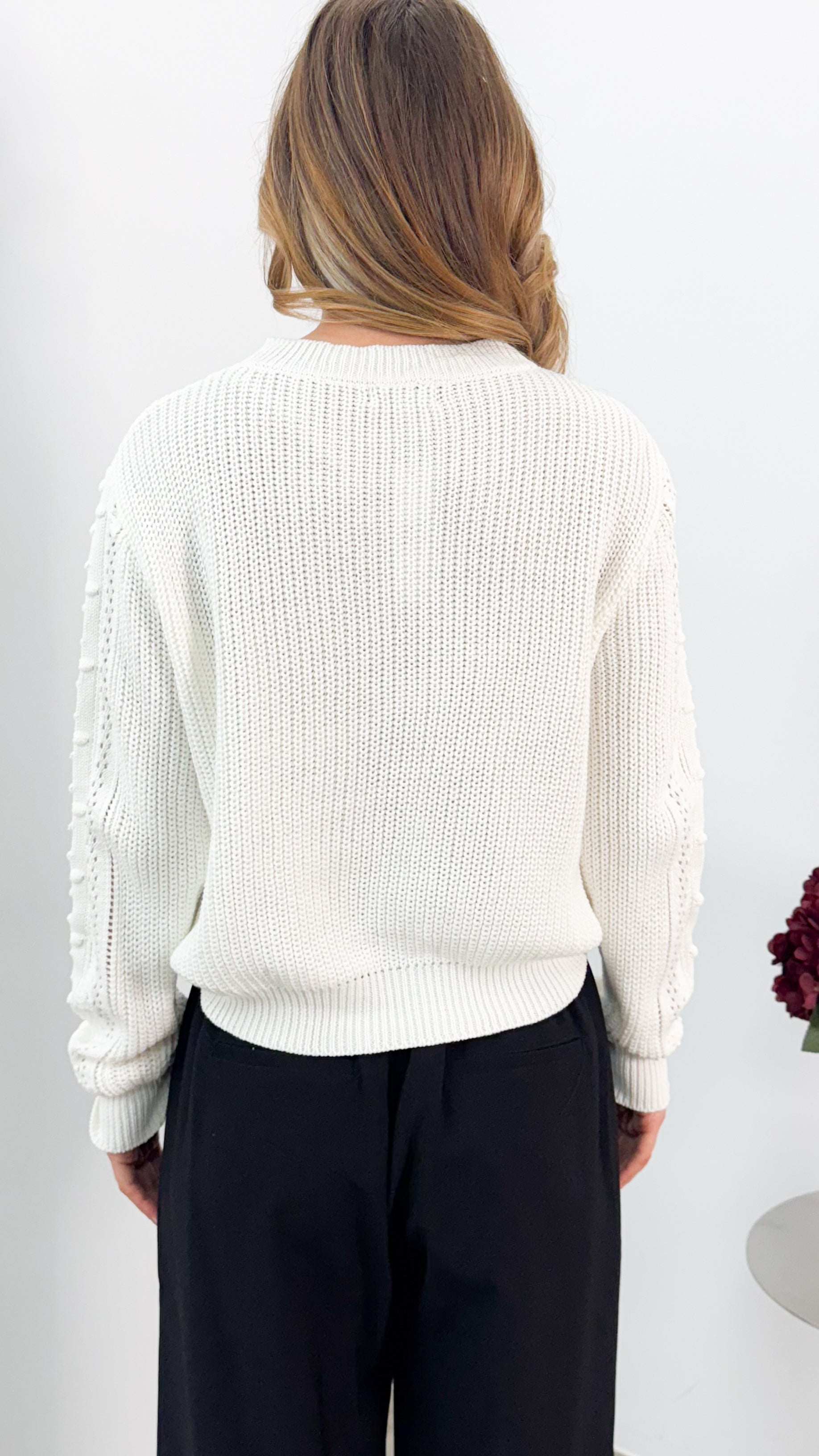 PIETRA KNIT - WHITE