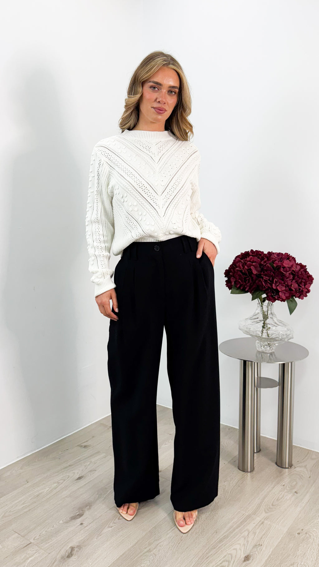 PIETRA KNIT - WHITE