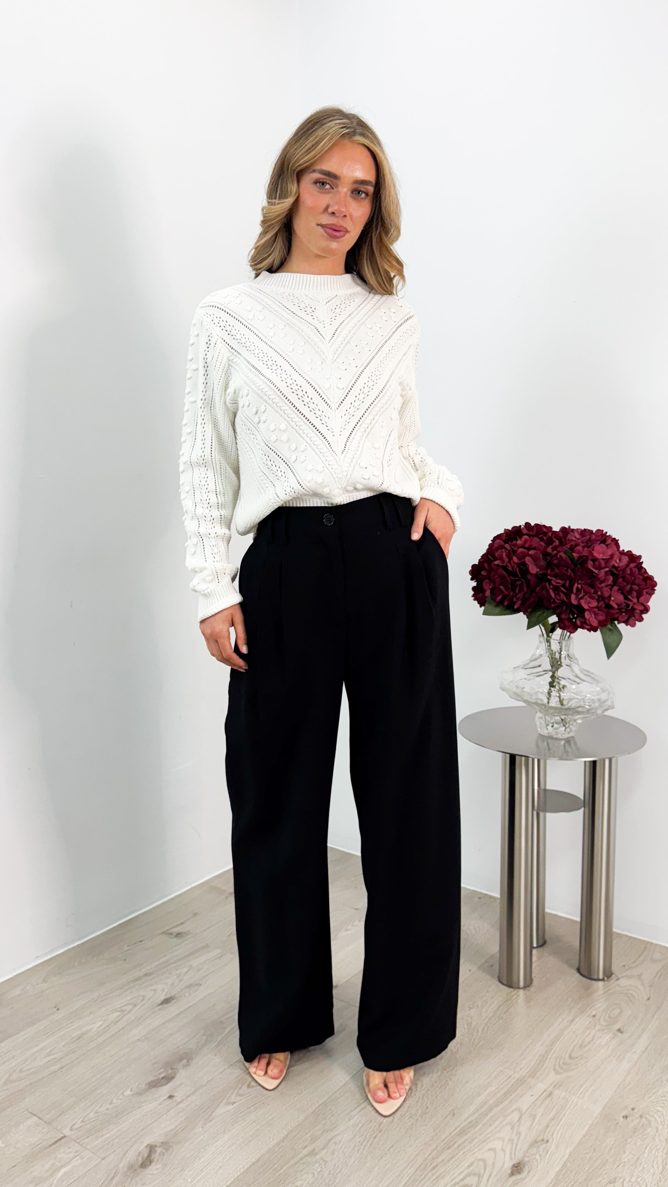 PIETRA KNIT - WHITE