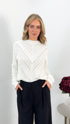 PIETRA KNIT - WHITE