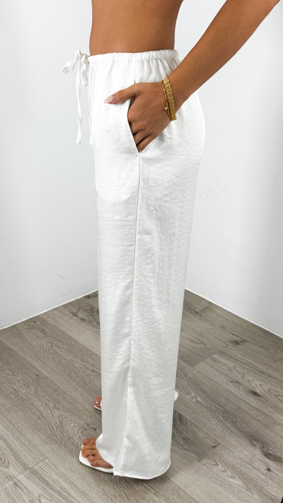 ZANA PANT - WHITE