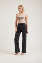 STELLA JEAN - WASHED BLACK