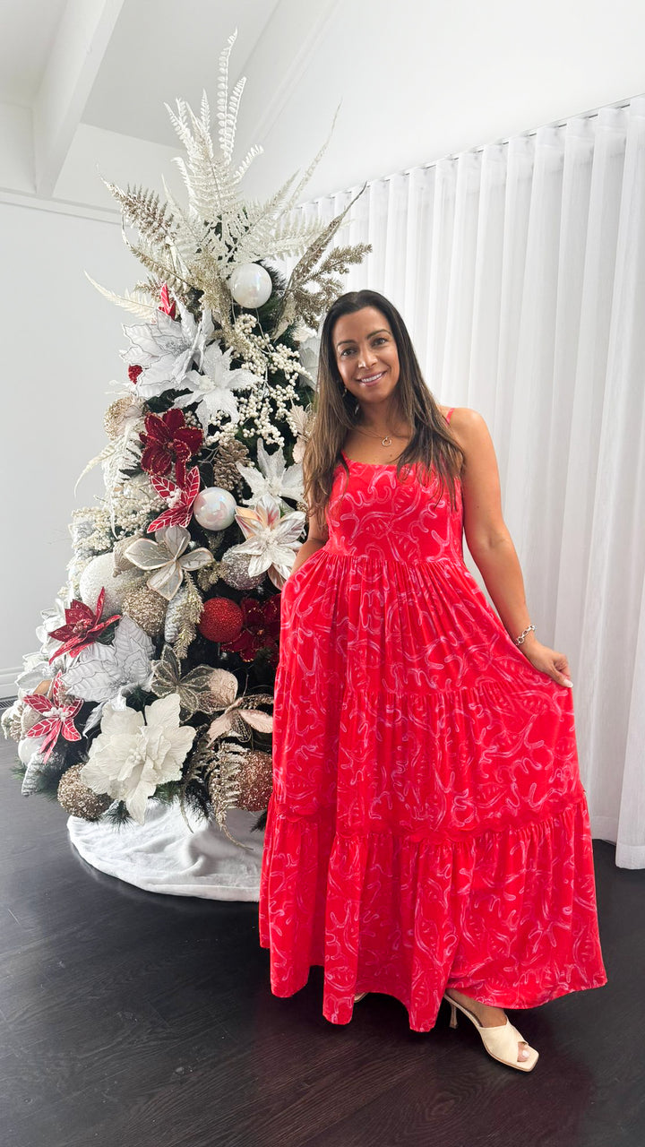 PORTA DRESS - WATERMELON