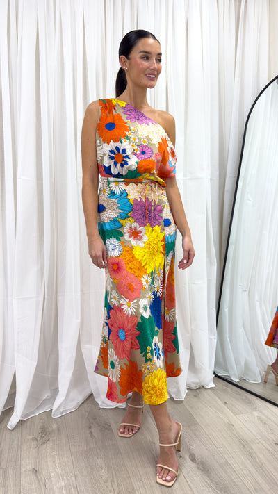 PALOMA DRESS - MULTI